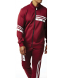 Stacy Adam's Men's 2 Piece Athletic Walking Suit - Abstract Stripes