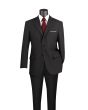 Vinci Men's 2 Piece Poplin Discount Suit - 2 Button Jacket