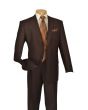 Vinci Men's 2 Piece Wool Feel Executive Suit - Extra Long Sizes