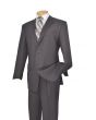 Vinci Men's 2 Piece Wool Feel Executive Suit - Extra Long Sizes