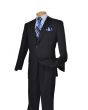 Vinci Men's 2 Piece Wool Feel Executive Suit - Extra Long Sizes