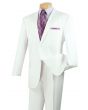 Vinci Men's 2 Piece Wool Feel Executive Suit - Extra Long Sizes