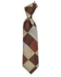 Karl Knox Classic Printed Tie - Quad Color Checker