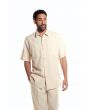 Stacy Adams Men's 2 Piece Walking Suit - Light Stripes