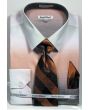 Daniel Ellissa Men's Convertible Cuff Shirt Set - Fashion Multicolor