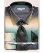 Daniel Ellissa Men's Convertible Cuff Shirt Set - Fashion Multicolor