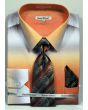 Daniel Ellissa Men's Convertible Cuff Shirt Set - Fashion Multicolor