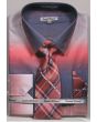 Daniel Ellissa Men's Convertible Cuff Shirt Set - Fashion Multicolor