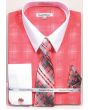 Daniel Ellissa Men's French Cuff Shirt Set - Silk Print