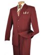 Tony Blake Men's 2 Piece Outlet Poplin Suit - 3 Button Jacket