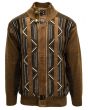 Silversilk Men's Sweater - Multi Stripe