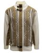 Silversilk Men's Sweater - Multi Stripe