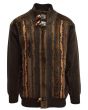 Silversilk Men's Sweater - Unique Geometric Stripes