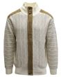 Silversilk Men's Sweater - Zig Zag Stripe