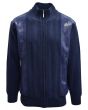 Silversilk Men's Sweater - Snake Scale Texture