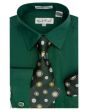 Karl Knox Men's French Cuff Shirt Set - Unique Polka Dots