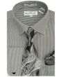 Karl Knox Men's French Cuff Shirt Set - Layered Designs