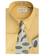 Karl Knox Men's French Cuff Shirt Set - Multi Oval Patterns