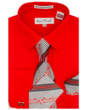 Karl Knox Men's French Cuff Shirt Set - Multi Style Stripes
