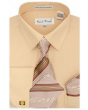 Karl Knox Men's French Cuff Shirt Set - Multi Style Stripes