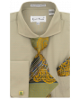 Karl Knox Men's French Cuff Shirt Set - Wide Collar
