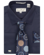 Karl Knox Men's French Cuff Shirt Set - Sleek Designs