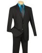SMB Couture Men's Outlet 2 Piece Executive Suit - Solid Colors