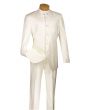 Vinci Men's 2 Piece Nehru Outlet Suit - 5 Button Fashion Style