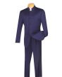 Vinci Men's 2 Piece Nehru Outlet Suit - 5 Button Fashion Style