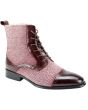 Giovanni Men's Leather Outlet Dress Boot - Wool Tweed