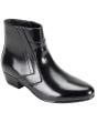 D'Italo Men's Outlet Leather Boot - Elevated Heel