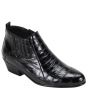 Antonio Cerrelli Men's Fashion Ankle Boot - Snake Skin Feel