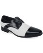 Giorgio Venturi Men's Leather Dress Shoe - Chain Link Texture