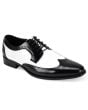 Giorgio Venturi Men's Leather Dress Shoe - Wingtip Spectator 