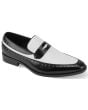 Giorgio Venturi Men's Leather Dress Shoe - Slip On Loafer 