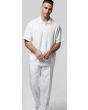 Silversilk Men's 2 Piece Short Sleeve Walking Suit - Solid Color