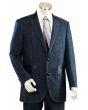 Canto Men's Outlet 2 Piece Denim Suit - Leather Trim with Urban Jeans