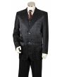 Canto Men's Outlet 3 Piece Designer Fashion Suit - Fancy Pattern