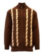 Silversilk Men's Sweater - Ribbon Pattern