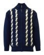 Silversilk Men's Sweater - Ribbon Pattern