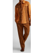 Stacy Adams Men's 2 Piece Walking Suit - Ultrasuede Set