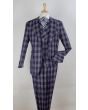 Veno Giovanni Men's Outlet 3pc 100% Wool Suit - High Fashion 