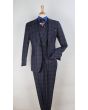 Veno Giovanni Men's 3pc 100% Wool Suit - High Fashion Patterns