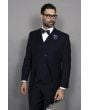 Statement Men's 3 Piece 100% Wool Suit - Elegant Solid