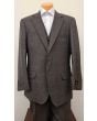 Apollo King Men's Outlet 3pc 100% Wool Suit - Notch Lapel Vest