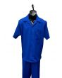 Dreams by Zacchi Men's Outlet Wide Leg 2 Piece Walking Suit - Solid Colors