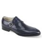 Giovanni Men's Leather Dress Shoe - Fashion Buckle Strap