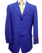 Royal Diamond Men's 2 Piece Poplin Discount Suit - Solid Colors
