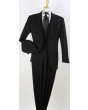 Apollo King Men's 3pc 100% Wool Outlet Fashion Suit - Shawl Vest