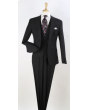 Royal Diamond Men's Outlet 3 Piece Slim Fit Fashion Suit - Peak Lapels